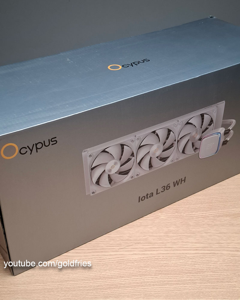 Ocypus Iota L36 WH AIO CPU Cooler