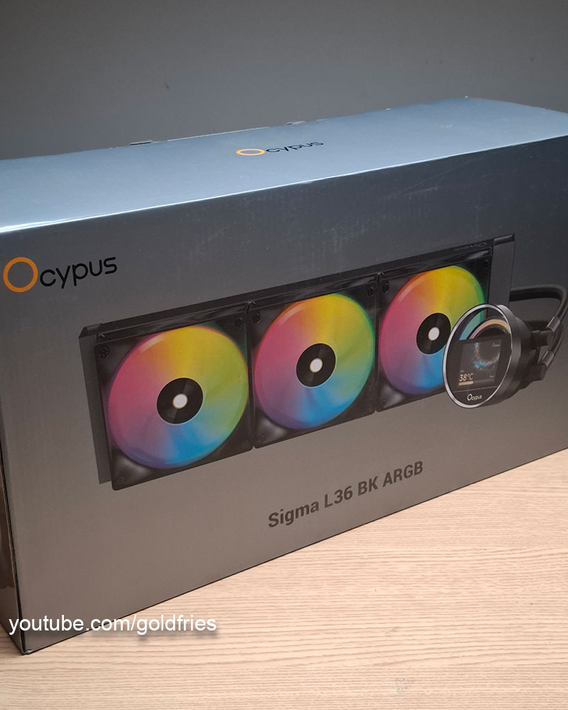 Ocypus Sigma L36 ARGB AIO CPU Cooler